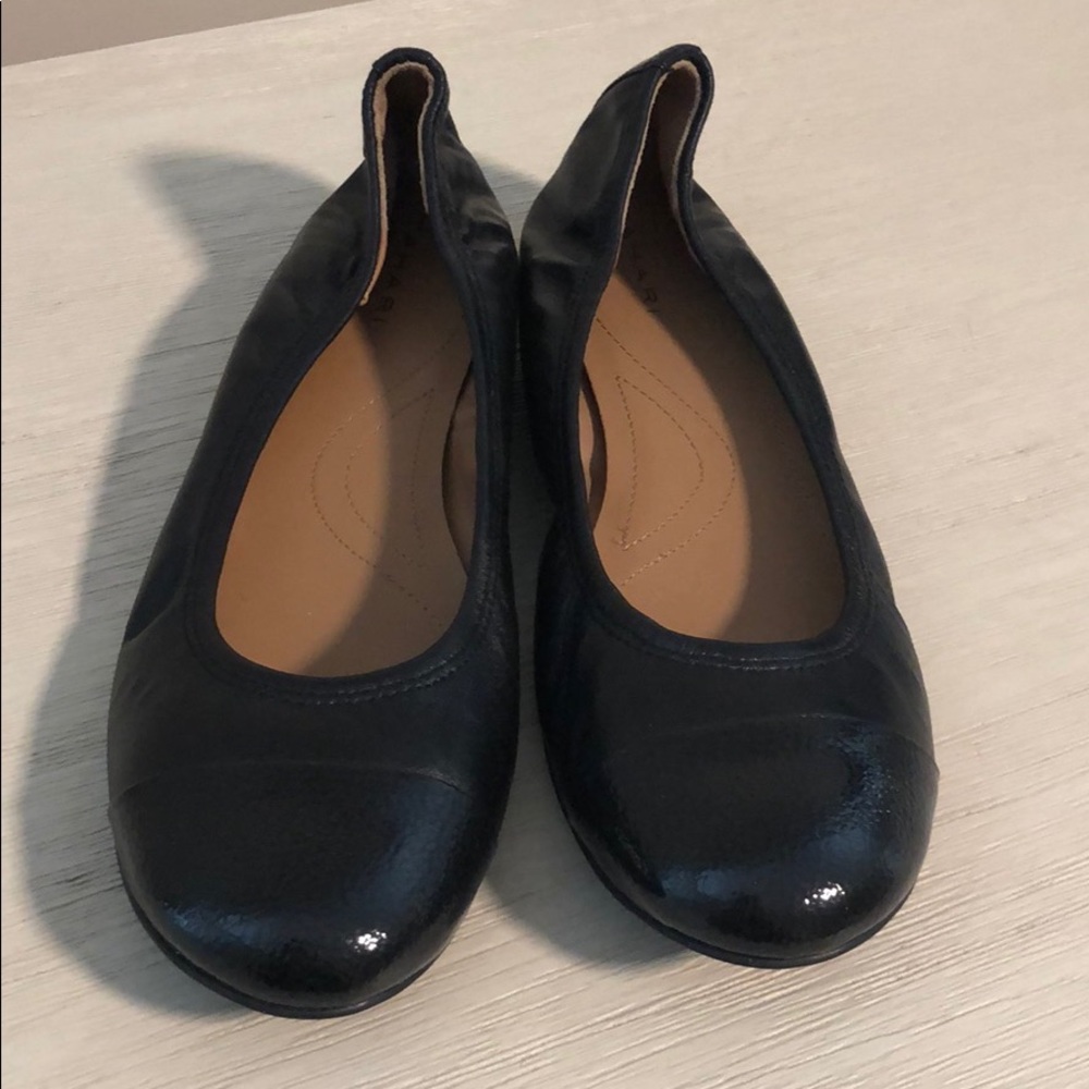 black tahari carly flats
